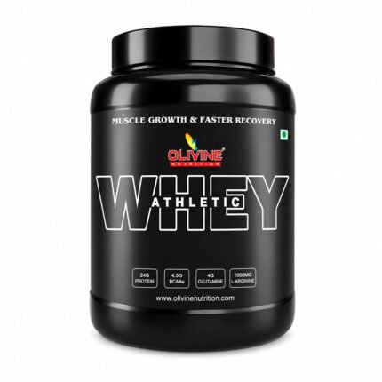 Athletic Whey Protein Powder for Lean Muscle Growth, Strength, Recovery & Daily Protein Support