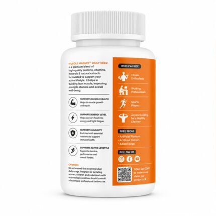 Daily Multivitamin Tablets bottle with essential vitamins and minerals to support immunity, energy, bone health, and overall daily wellness.