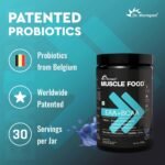 Dr. Morepen Muscle Food EAA+BCAA patented ingredients graphic