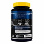 "Back view of Vitablish Flex Guard joint support supplement bottle displaying key ingredients, joint health benefits, usage directions, QR code, barcode, and 30-tablet packaging."