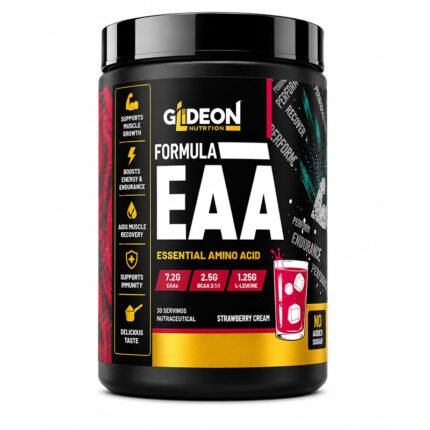 Glideon Formula EAA essential amino acid supplement container