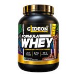 Glideon Whey Protein powder supplement bottle