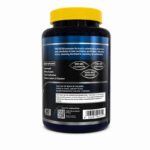 Back view of PROTECTOR3 supplement bottle with product label showing ingredients, directions, and barcode.