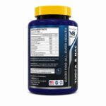 TUDCA & NAC dietary supplement bottle displaying the Supplement Facts panel, ingredients, and nutrition information.