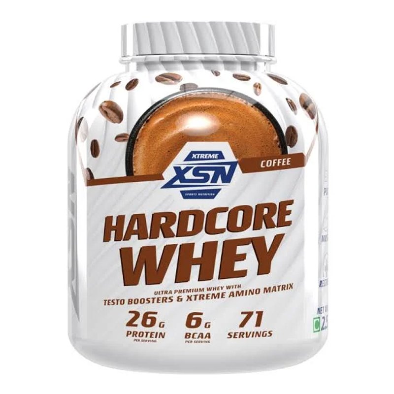 XSN Hardcore Whey protein supplement