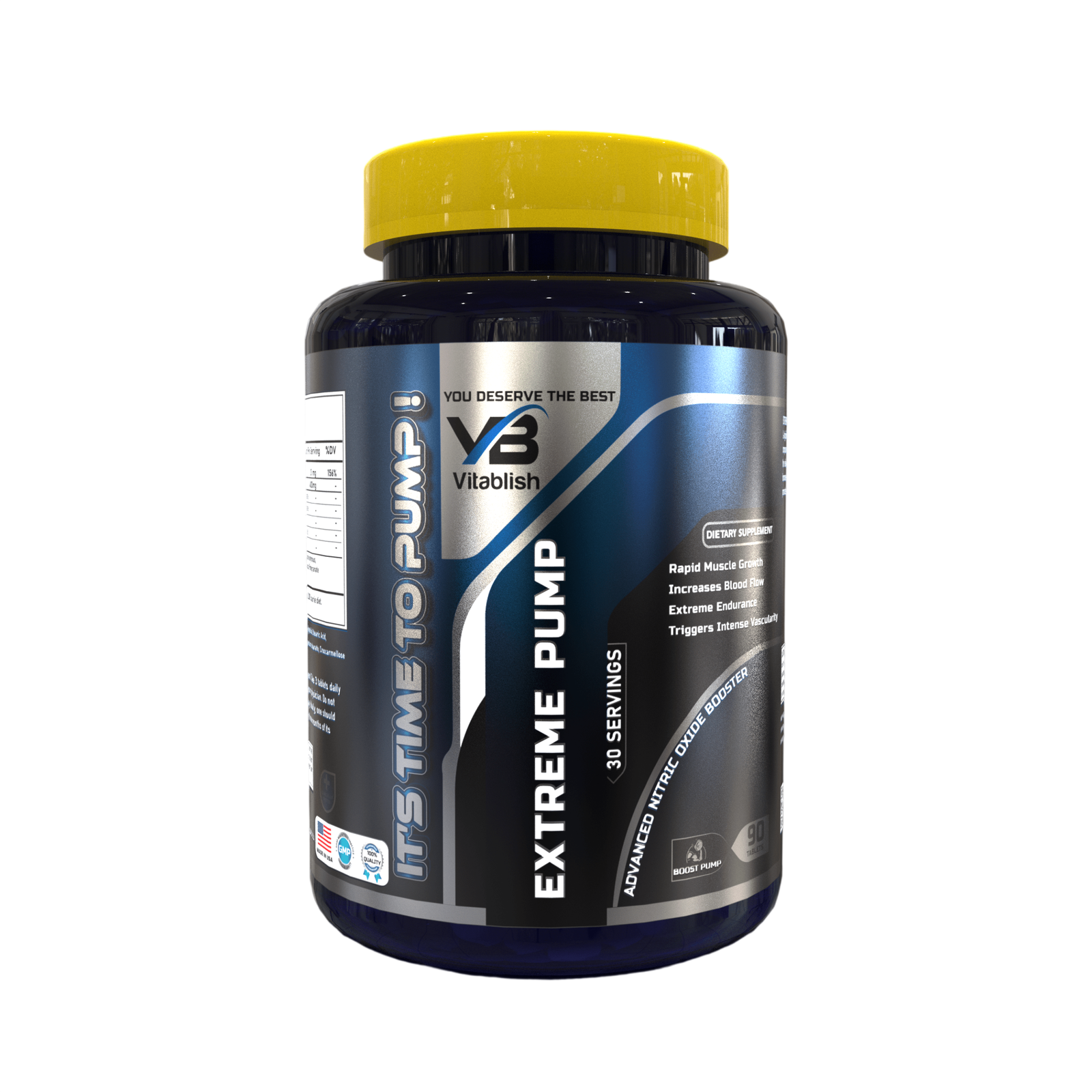 Vitalish Extreme Pump Pre-Workout – Front