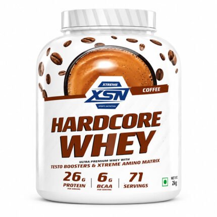 XSN Hardcore Whey Protein Powder, High Protein Supplement for Muscle Growth, Recovery & Strength