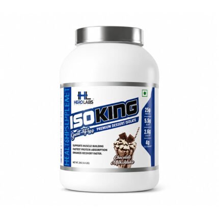 Hard Lab Iso King Whey Protein Isolate Powder, High Protein Supplement for Lean Muscle Growth, Recovery & Performance