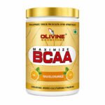 Olivine Maximize BCAA Xplorange Amino Acid Supplement for Muscle Recovery, Endurance & Workout Performance