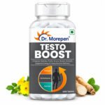 Dr. Morepen Testo Boost Testosterone Support Supplement for Men's Strength, Stamina & Vitality