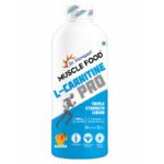 Muscle Food L-Carnitine Triple Strength Liquid Supplement Bottle