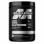 MuscleTech Platinum 100% Glutamine Powder, Unflavoured Supplement for Muscle Recovery, Strength & Immune Support