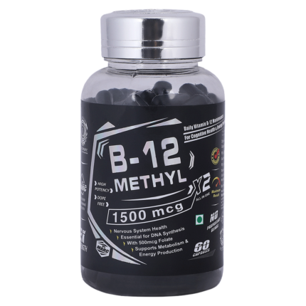 Apexx Nutrition B-12 Methylcobalamin supplement bottle front view