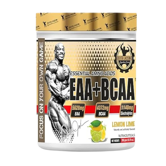 Dexter Jackson EAA BCAA Advanced Amino Acid Blend 390g Lemon Lime