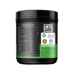 Olivine Nutrition EAA orange flavor supplement container