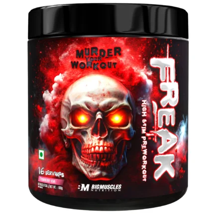 BigMuscles Freak Pre-Workout Strawberry Kiwi front