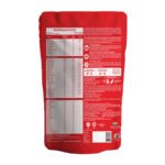 Dr. Morepen MuscleFood Turbo Whey Protein Irish Chocolate 1kg pack, back view