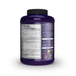 Anabolic Research 100% Performance ISO-GOLD 5.5 lbs container back view with nutrition facts