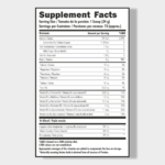 Anabolic Research Tri Fusion Whey Protein Nutrition Facts