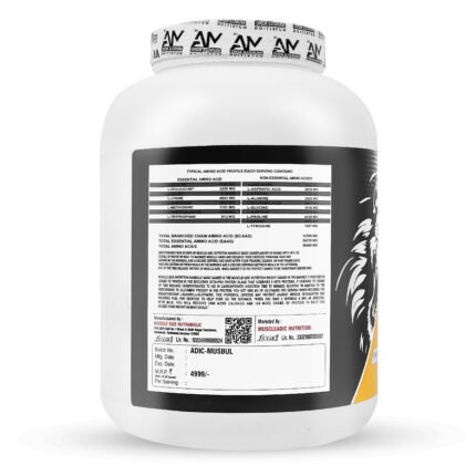 Muscle Addic Anabolic Muscle Builder nutrition information