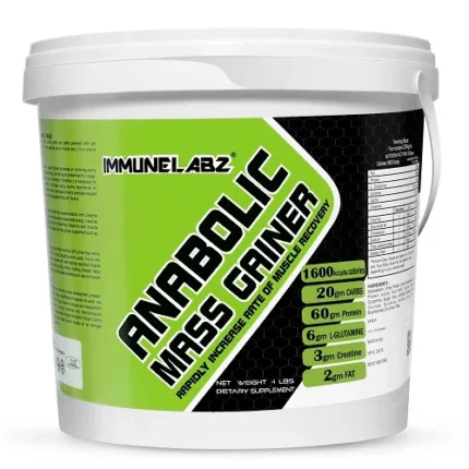 Immunelabz Nutrition Anabolic Mass Gainer 8.8lbs